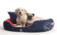 Hondenbed DERBY X-LARGE blue W&J